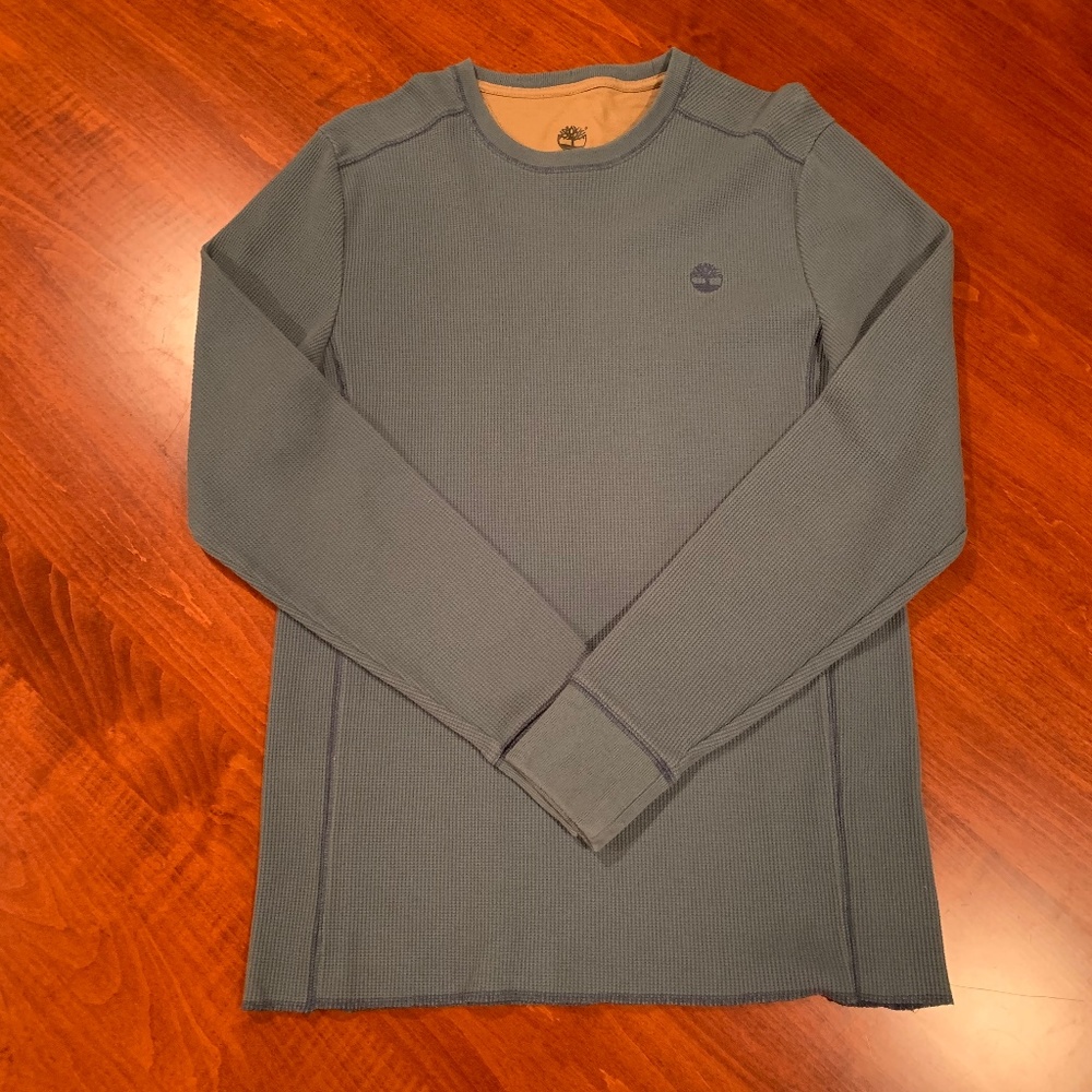 3 Timberland Wharf River Crew Waffle Shirts - M - Picture 2 of 5